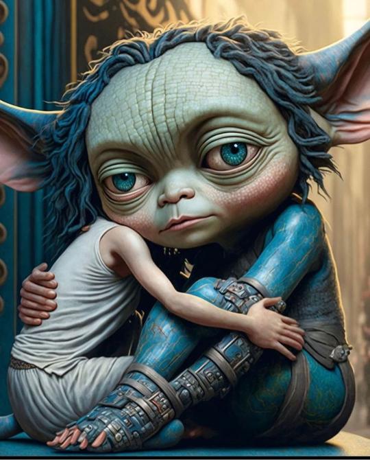 Alien Child's Embrace - Related OpersCraft wallpaper