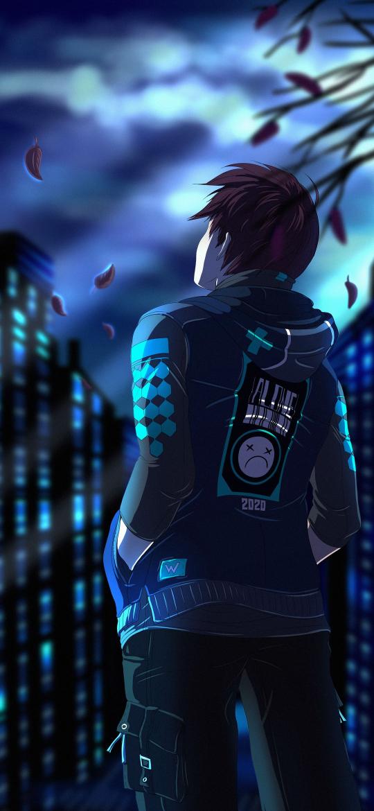 Alone in Blue City - Related StockWalls wallpaper