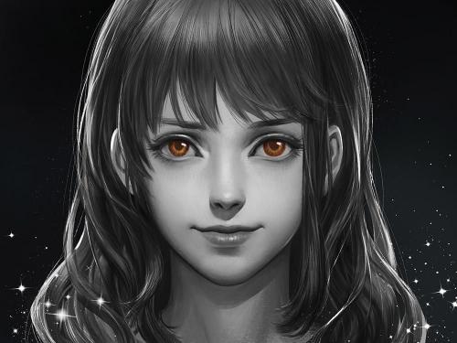 Amber Eyes Portrait - Related OpersCraft wallpaper