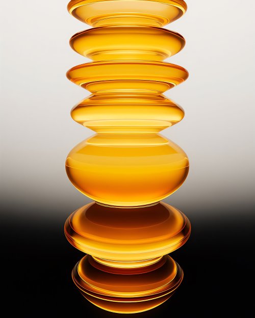 Amber Glass Stack - Related StockWalls wallpaper