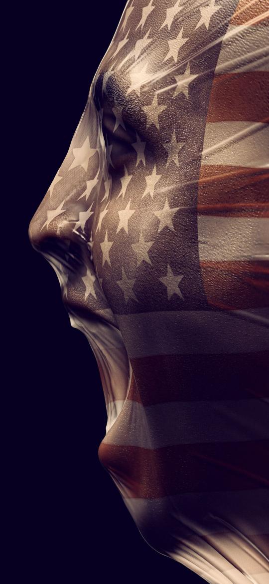 American Flag Distortion - Related StockWalls wallpaper