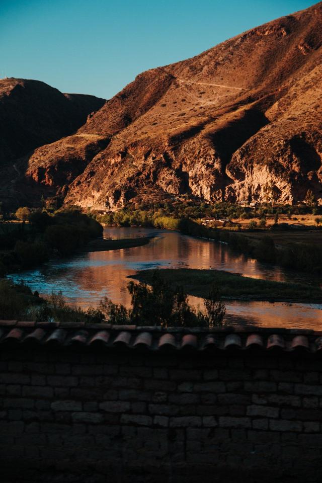Andean River Landscape - Related OpersCraft wallpaper