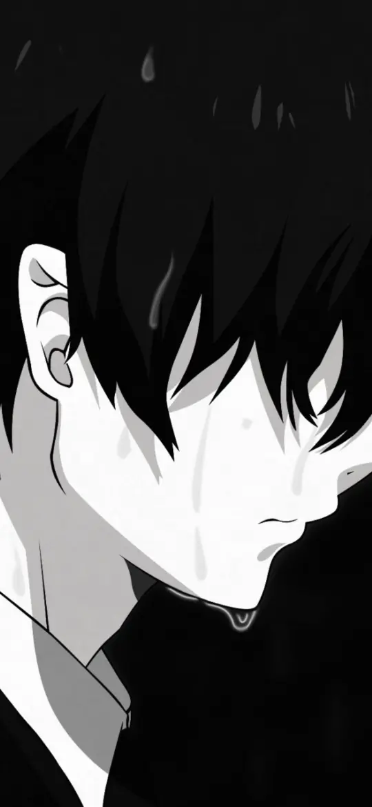 Anime Boy Crying - Related Tablet wallpaper