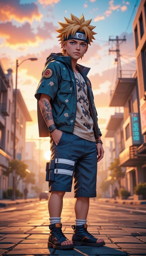 Anime Boy Street Style - Related OpersCraft wallpaper