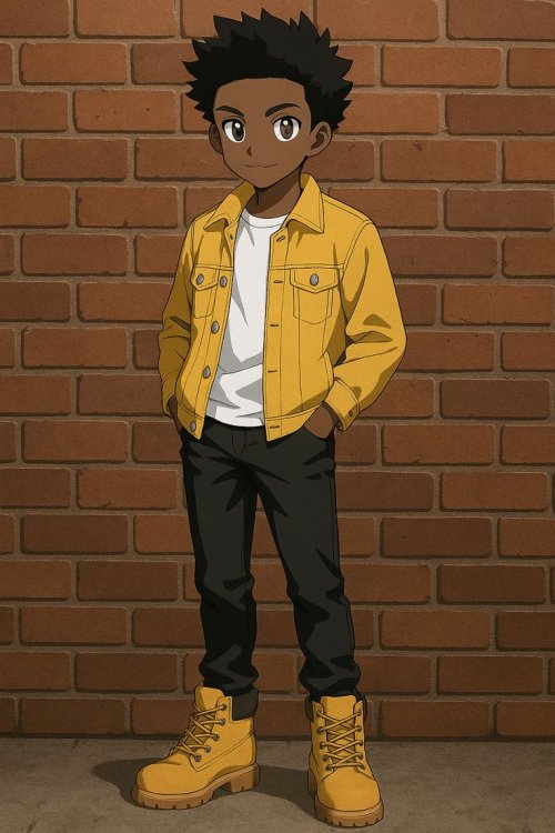 Anime Boy Yellow Jacket - Related OpersCraft wallpaper