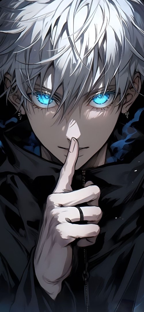 Anime Character Shushing