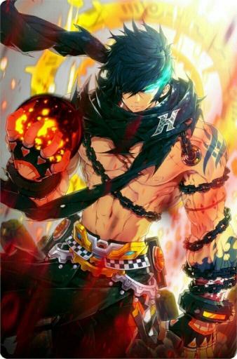 Anime Fire Wielder - Related OpersCraft wallpaper