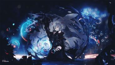 Anime Girl Space Dream - Related OpersCraft wallpaper