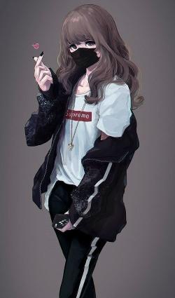 Anime Girl Supreme - girl Wallpaper