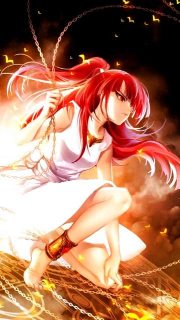 Anime Girl with Chains - Related Desktop & Laptop wallpaper