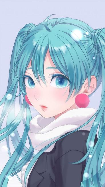 Anime Girl with Pigtails - Related OpersCraft wallpaper