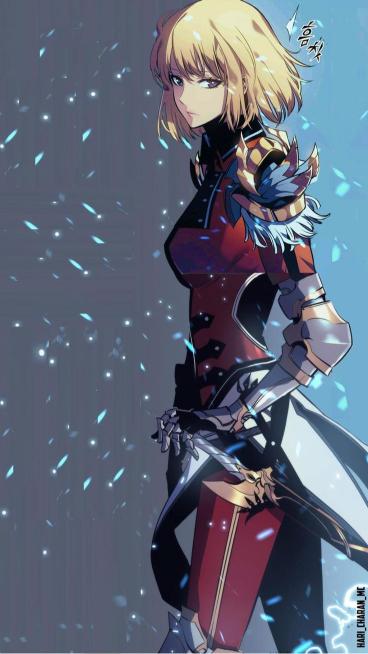 Anime Warrior Woman - Related OpersCraft wallpaper