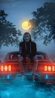 Anonymous Car Night - Related OpersCraft wallpaper