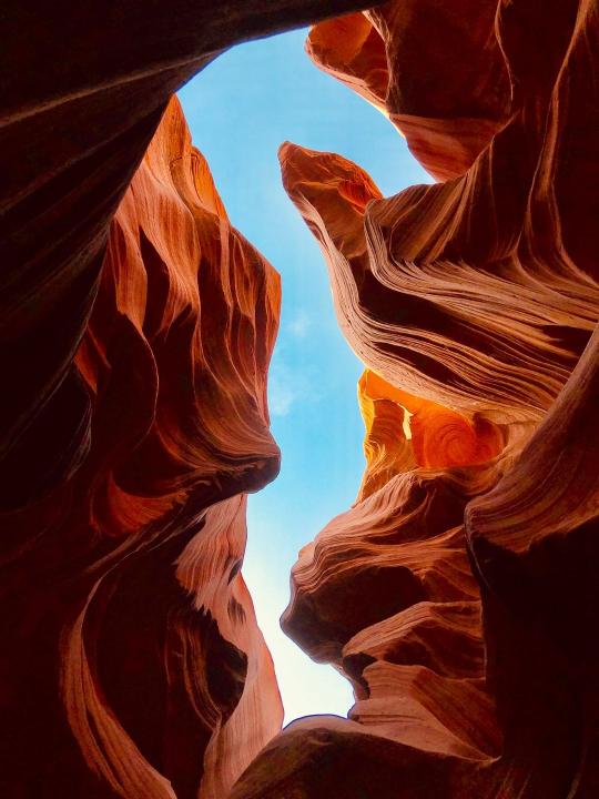 Antelope Canyon Sky View - Related OpersCraft wallpaper