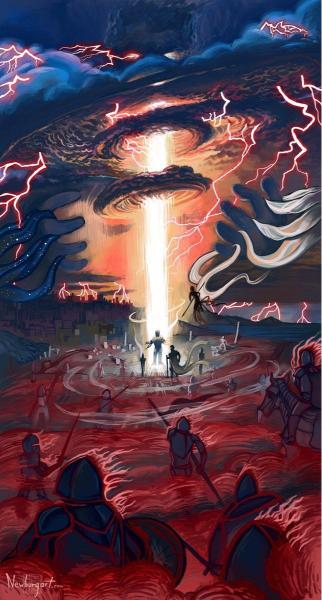 Apocalyptic Battlefield Scene - Related OpersCraft wallpaper
