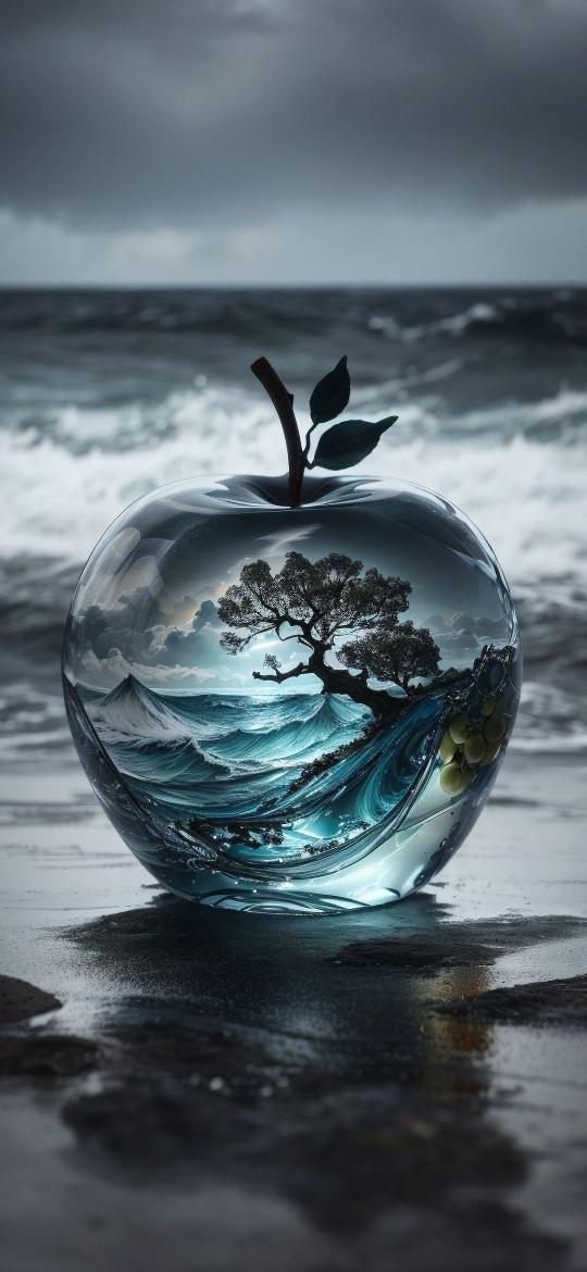 Apple Ocean Dreamscape