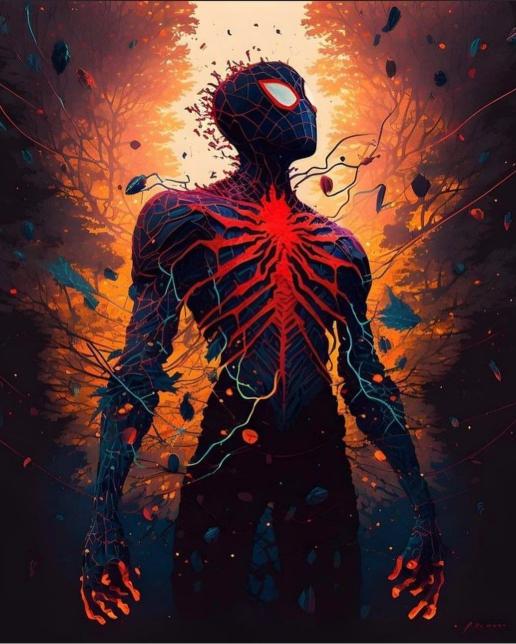 Arachnid Hero Abstract - abstract Wallpaper