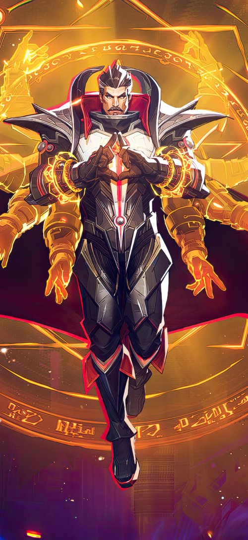 Arcane Cyberpunk Sorcerer - Related Tablet wallpaper