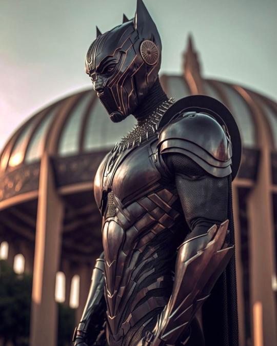 Armored Black Panther Stance