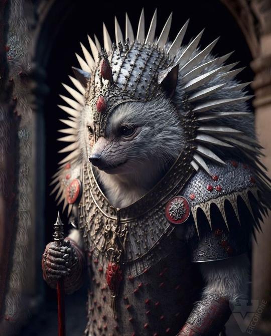 Armored Hedgehog King - Related OpersCraft wallpaper
