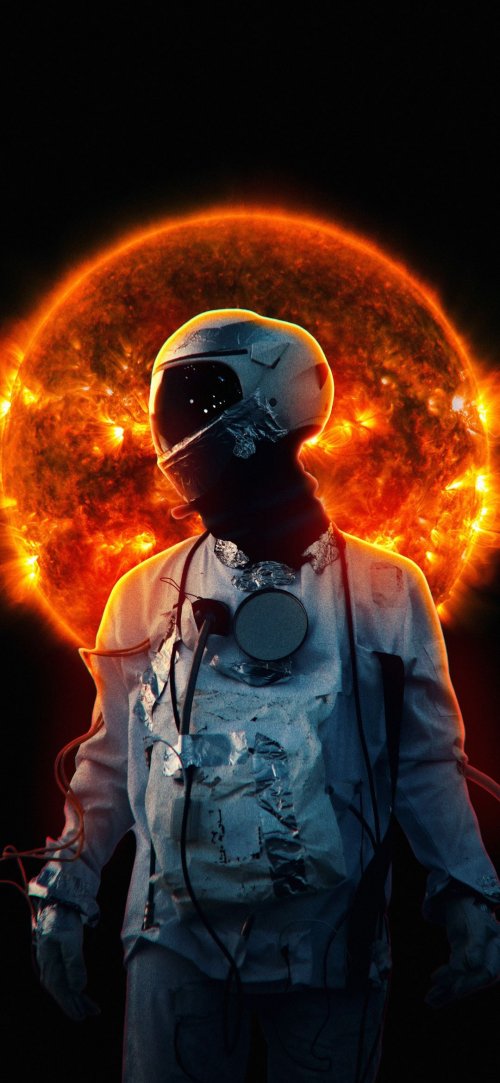 Astronaut and Solar Flare - Related OpersCraft wallpaper