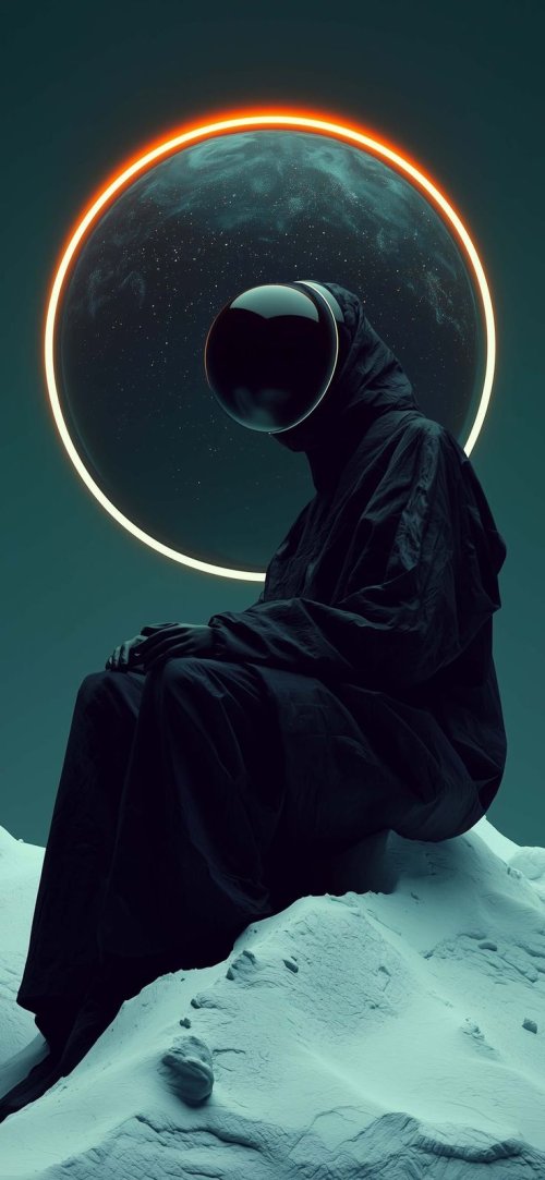 Astronaut Contemplation - Related OpersCraft wallpaper