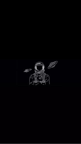 Astronaut in Space Sketch - Related OpersCraft wallpaper