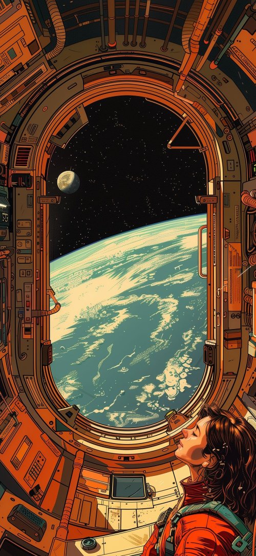 Astronaut's Earth View - Related OpersCraft wallpaper