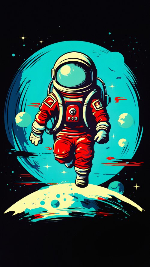 Astronaut Space Walk