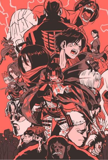 Attack on Titan Collage - Related OpersCraft wallpaper