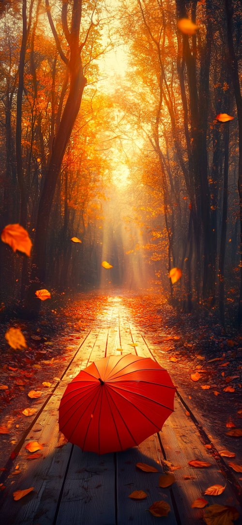 Autumn Forest Path