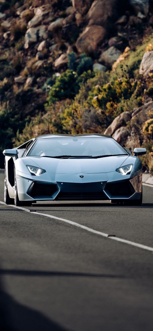 Aventador on Mountain Road - Related OpersCraft wallpaper