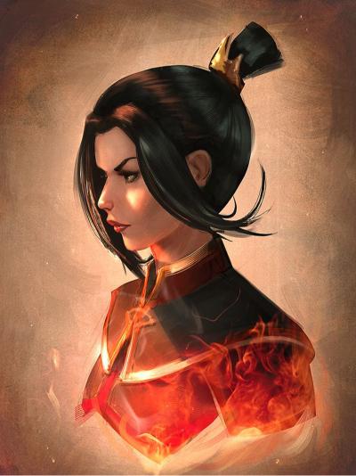 Azula Firebender Portrait