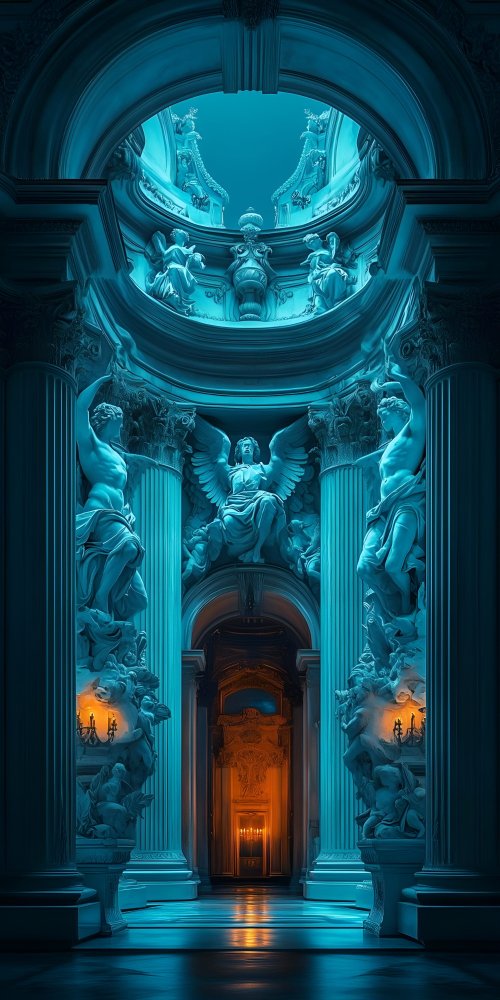 Azure Angelic Hall