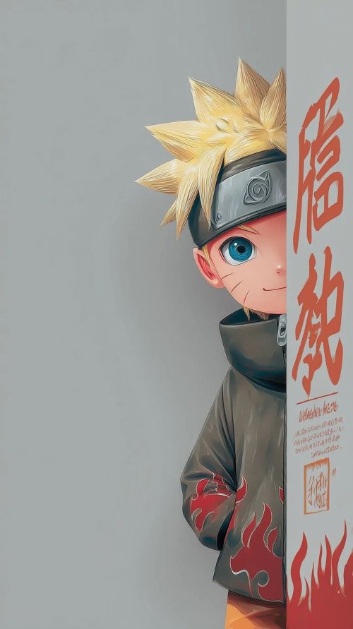 Naruto Peeking Anime Wallpaper - Related OpersCraft wallpaper