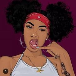 Bandana Girl Cartoon - Related OpersCraft wallpaper