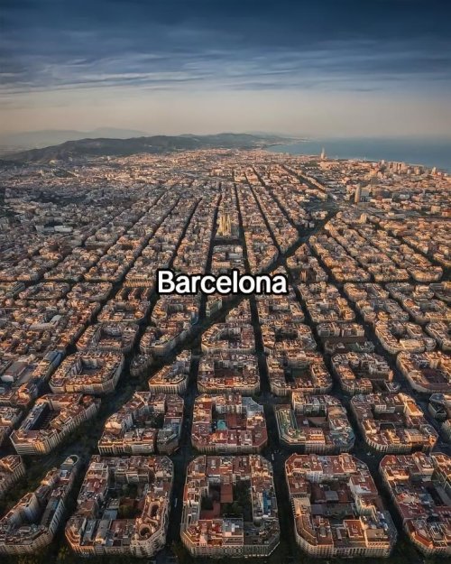 Barcelona Aerial Cityscape View - Related StockWalls wallpaper