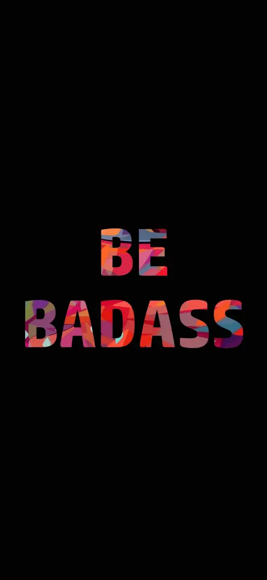Be Badass Typography Art - Related OpersCraft wallpaper