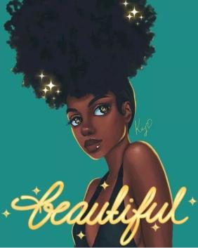 Beautiful Afro Girl Art - Related OpersCraft wallpaper