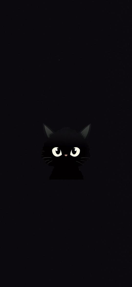 Black Cat Peek - Related OpersCraft wallpaper
