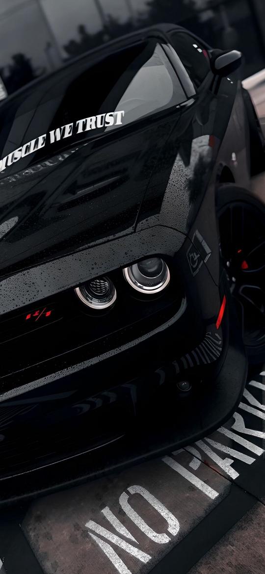 Black Challenger Muscle Car - Related OpersCraft wallpaper