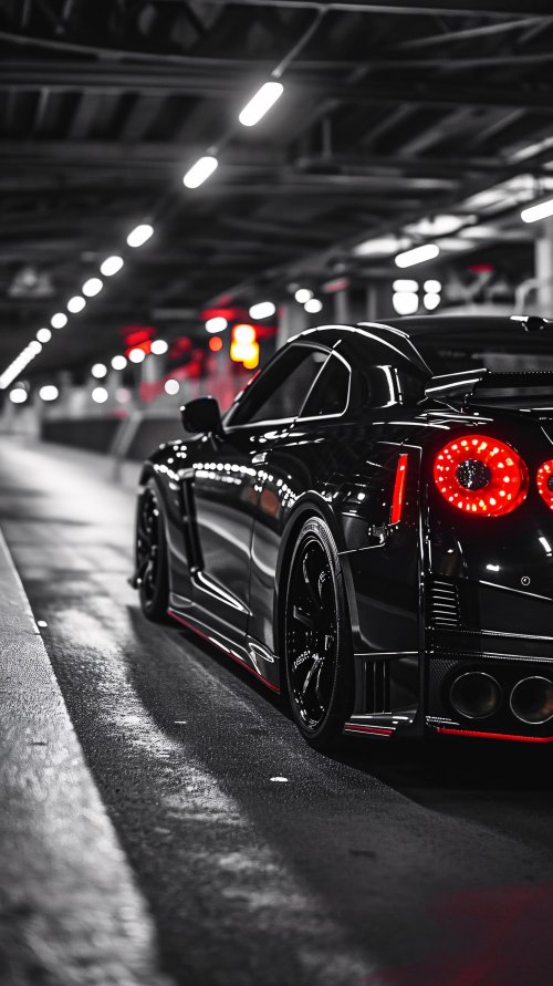 Black Nissan GTR - Related StockWalls wallpaper