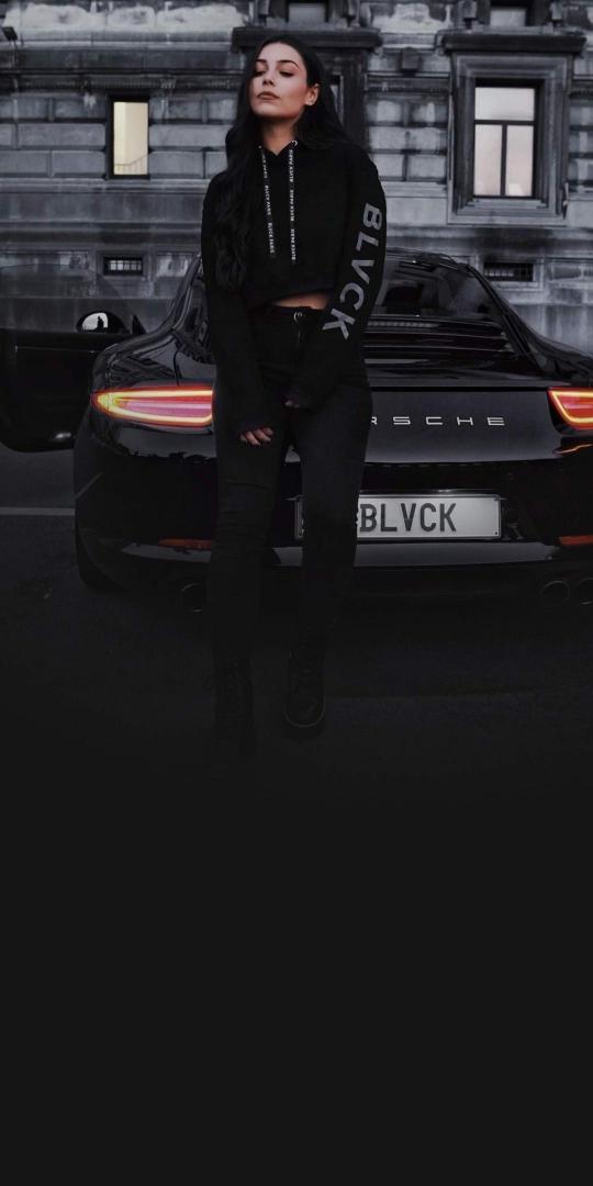Black Porsche Girl - Related OpersCraft wallpaper