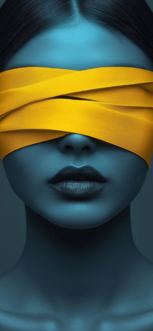 Blindfolded Woman Portrait - Related OpersCraft wallpaper