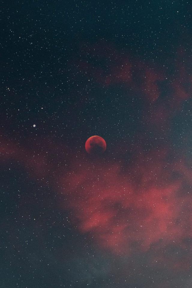 Blood Moon Galaxy - Related OpersCraft wallpaper
