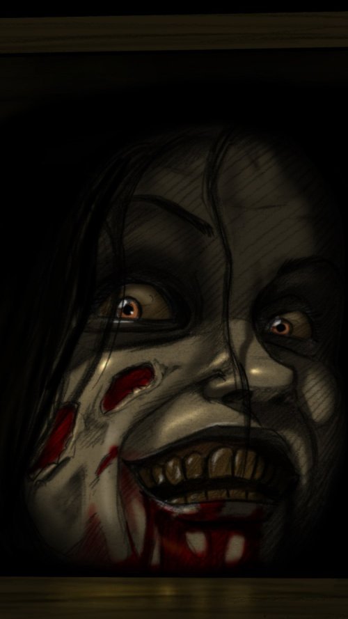Bloody Horror Face
