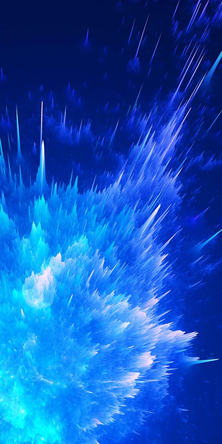 Blue Abstract Explosion - Related StockWalls wallpaper
