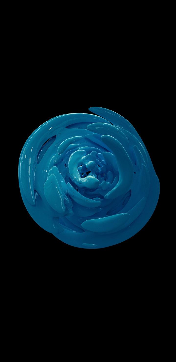 Blue Abstract Swirl - Related OpersCraft wallpaper
