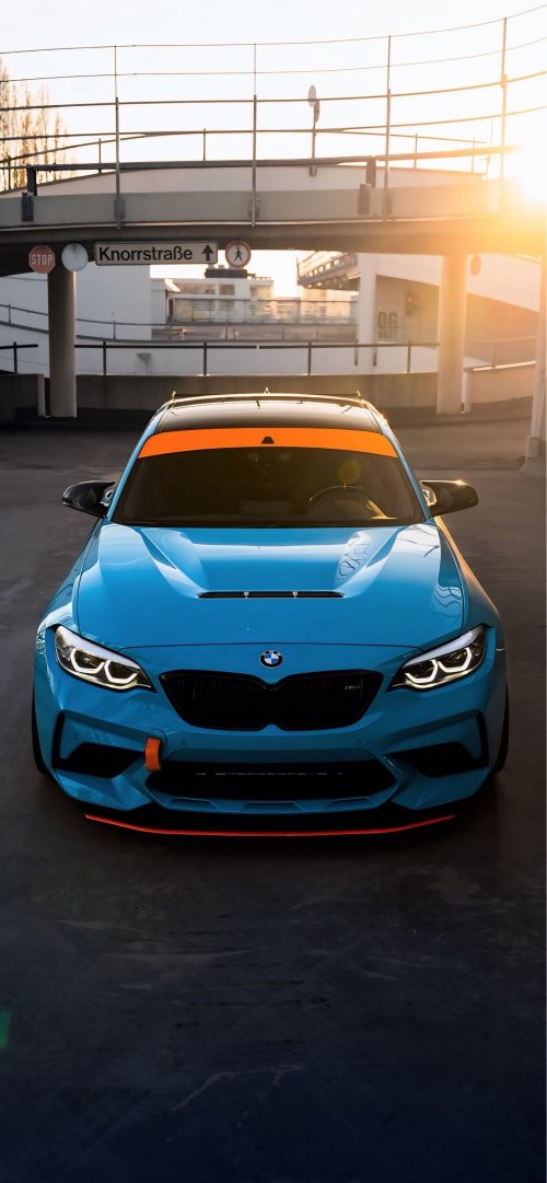 Blue BMW M2 Sunset - Related StockWalls wallpaper
