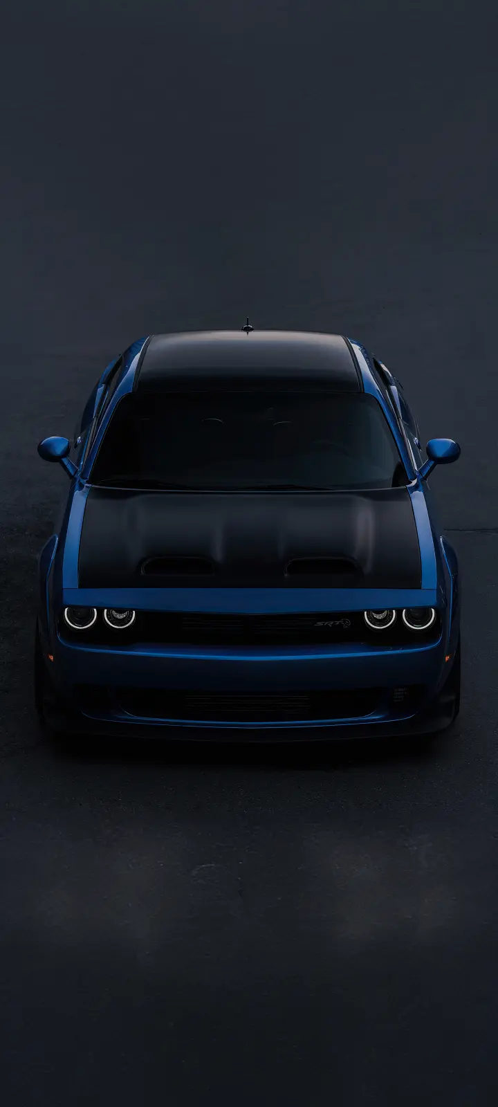 Blue Dodge Challenger SRT - Related OpersCraft wallpaper